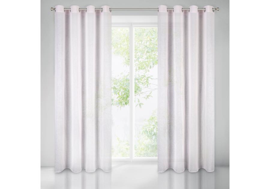 Zdjęcie: Zasłona gotowa Paola 140x250 cm różowy EUROFIRANY