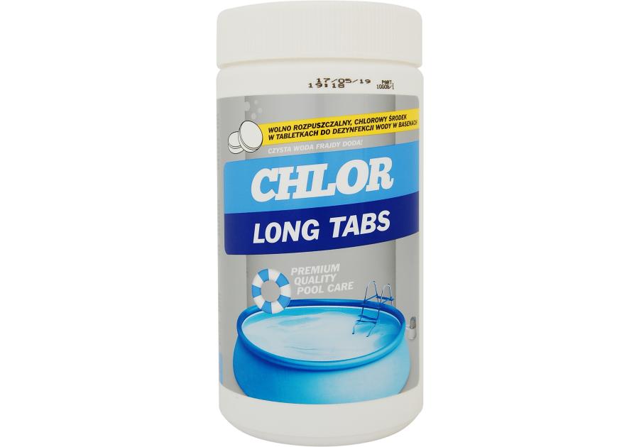 Zdjęcie: Środek do dezynfekcji wody basenowej Chlor Long Tabs 1 kg PROFAST