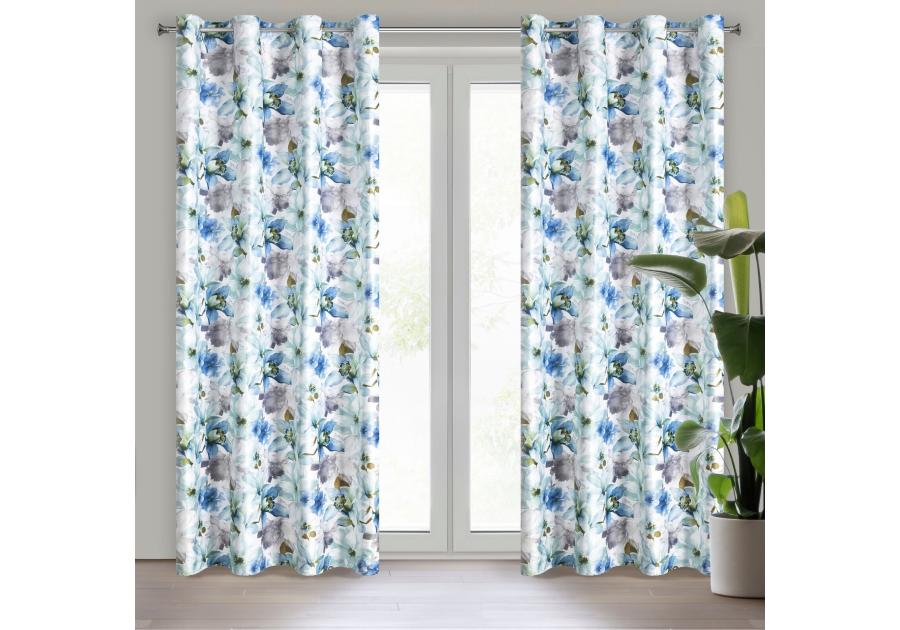 Zdjęcie: Zasłona gotowa Lillie 140x250 cm kremowy EUROFIRANY