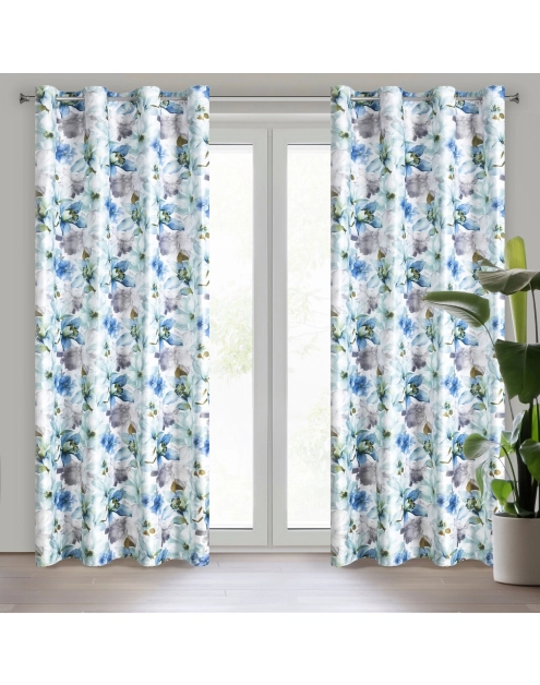 Zdjęcie: Zasłona gotowa Lillie 140x250 cm kremowy EUROFIRANY