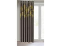 Zdjęcie: Zasłona gotowa Harmony 140 x 250 cm brązowy EUROFIRANY