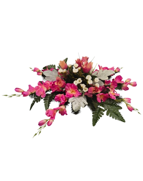 Zdjęcie: Stroik ze sztucznych kwiatów STR051 KWIATOLANDIA