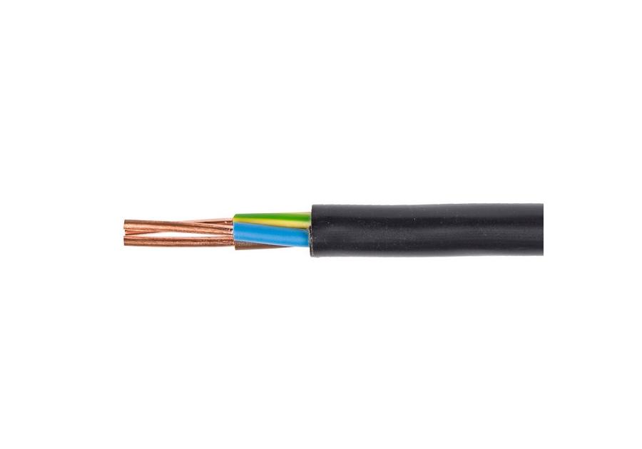 Zdjęcie: Kabel elektroenergetyczny YKY 3x4 żo 0,6/1kV (krążek 100 m) ELEKTROKABEL