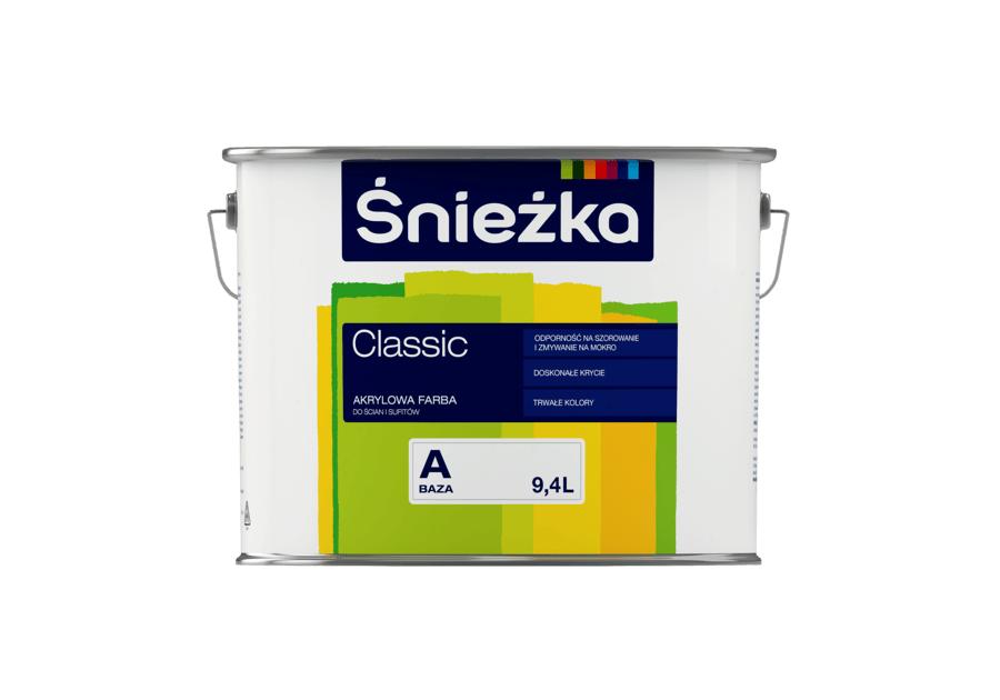 Zdjęcie: Emulsja akrylowa Classic BazaA 9,4L ŚNIEŻKA