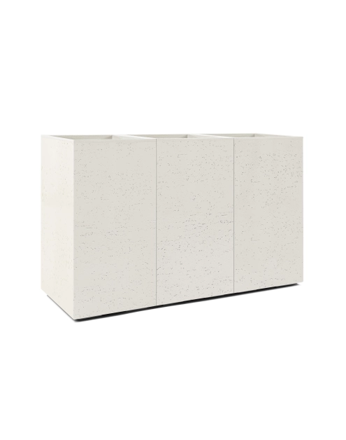 Zdjęcie: Kwietnik Karo 900x300x600 mm beton recycled, kremowy LAMELA