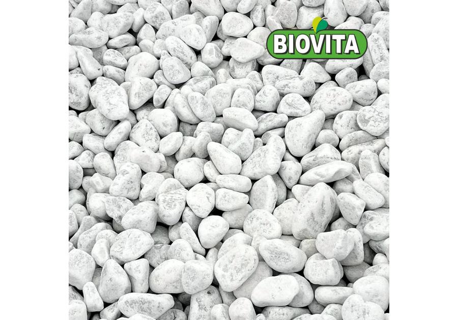 Zdjęcie: Otoczak bianco carrara white 25-40 mm - 20 kg BIOVITA