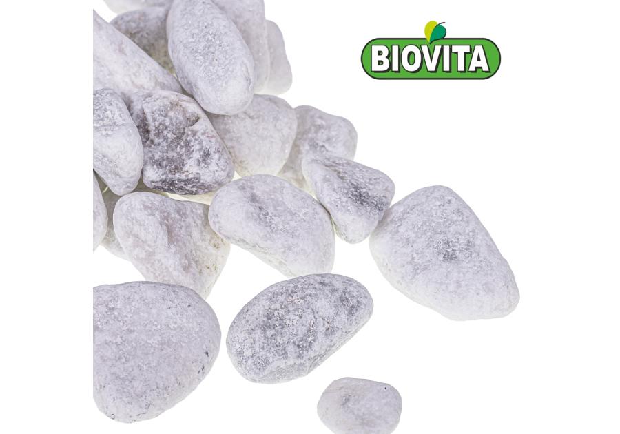 Zdjęcie: Otoczak bianco carrara white 25-40 mm - 20 kg BIOVITA