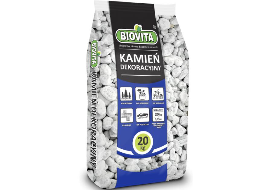 Zdjęcie: Otoczak bianco carrara white 25-40 mm - 20 kg BIOVITA