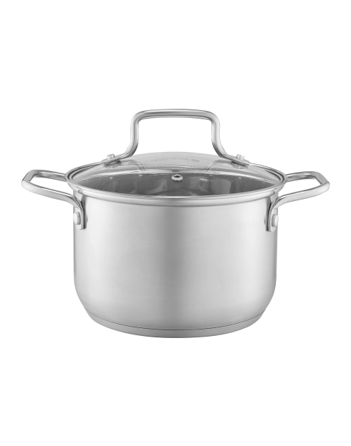 Zdjęcie: Garnek stalowy z pokrywką Hugo Plus 18 cm AMBITION