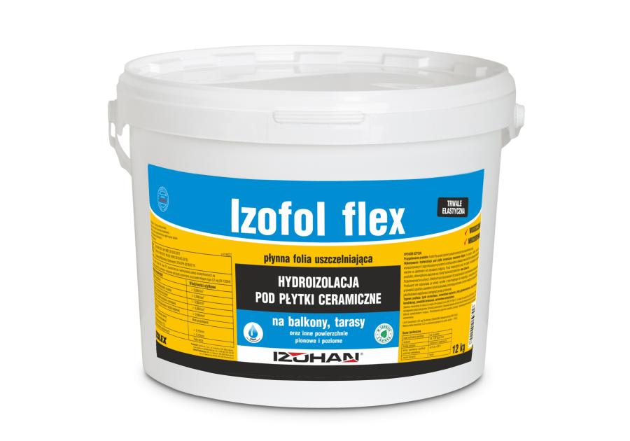 Zdjęcie: Folia uszczelniająca Izofol Flex 7 kg płynna IZOLEX