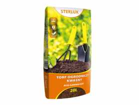 Torf ogrodniczy kwaśny 20 L STERLUX