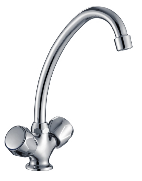 Zdjęcie: Bateria zlewozmywakowa Verde Standard stojąca z wylewką typu F-17 cm DURO