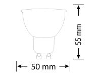 Zdjęcie: Żarówka LED GU10 SMD 3,8 W CW 300 lm Platinum POLUX