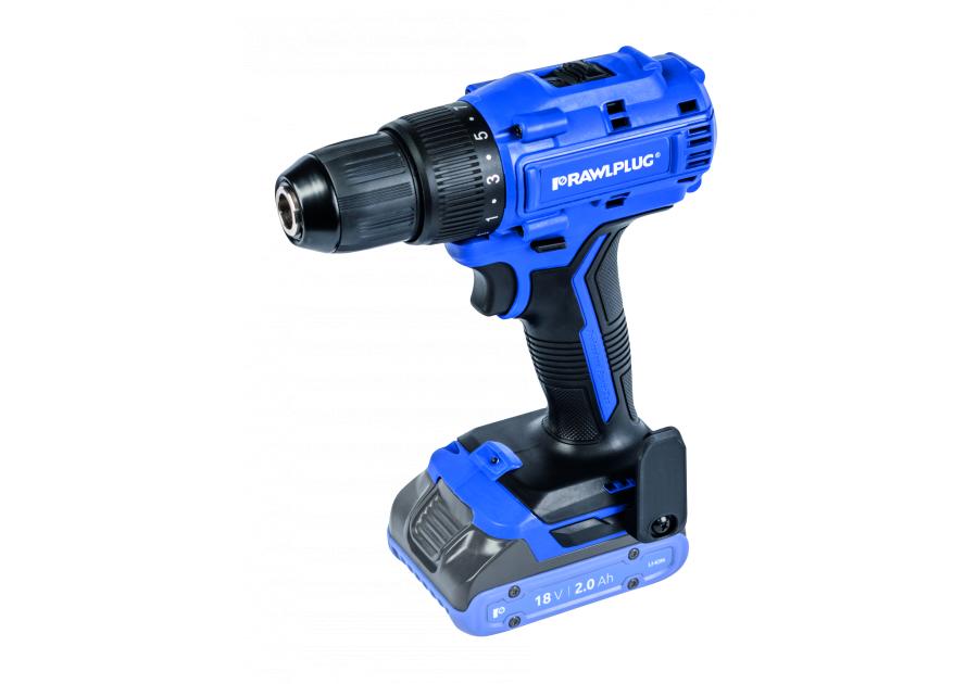 Zdjęcie: Wiertarko-wkrętarka 55 Nm 18 V RawlDRIVER RAWLPLUG