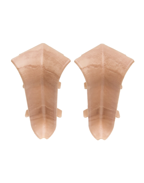 Zdjęcie: Zakończenia do listwy przypodłogowej Classic narożnik wewnętrzny 2 sztuki Jabłoń Stara Mat CEZAR