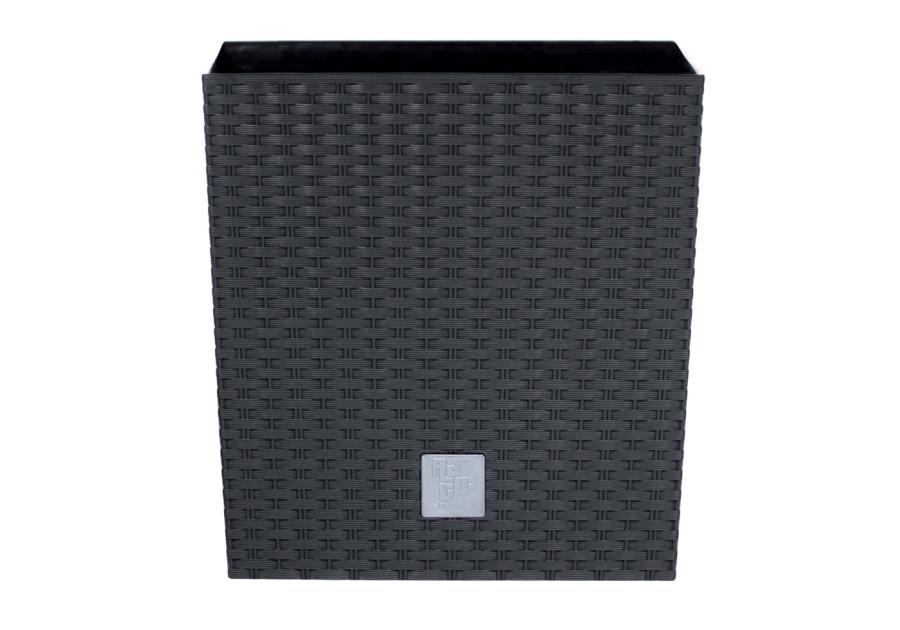 Zdjęcie: Doniczka Rato Low antracytowy 26,5 cm PROSPERPLAST