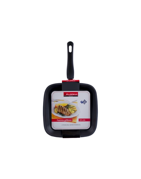 Zdjęcie: Patelnia grillowa 24 cm z powłoką teflonową FLORINA