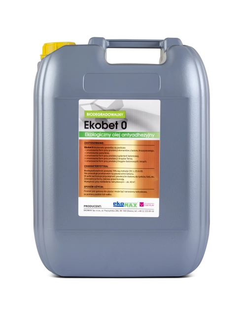 Zdjęcie: Olej antyadhezyjny 20 L EKOBET