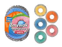 Zdjęcie: Zmywak metalowy z gąbką RAVI
