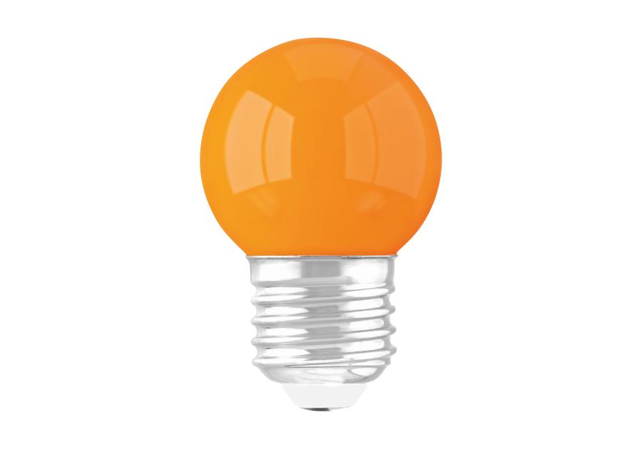 Zdjęcie: Lampa z diodami LED Ulke LED E27 1 W barwa pomarańczowa STRUHM