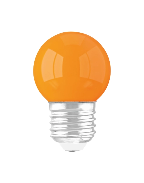 Zdjęcie: Lampa z diodami LED Ulke LED E27 1 W barwa pomarańczowa STRUHM