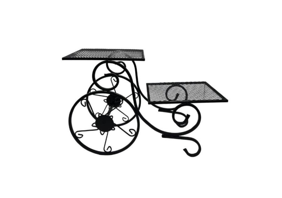 Zdjęcie: Stojak metalowy na 2 kwiaty MAZUR