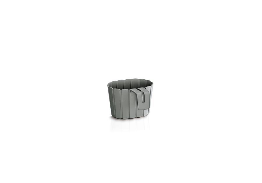 Zdjęcie: Doniczka Boardee szary kamienny 144x212x130 mm PROSPERPLAST