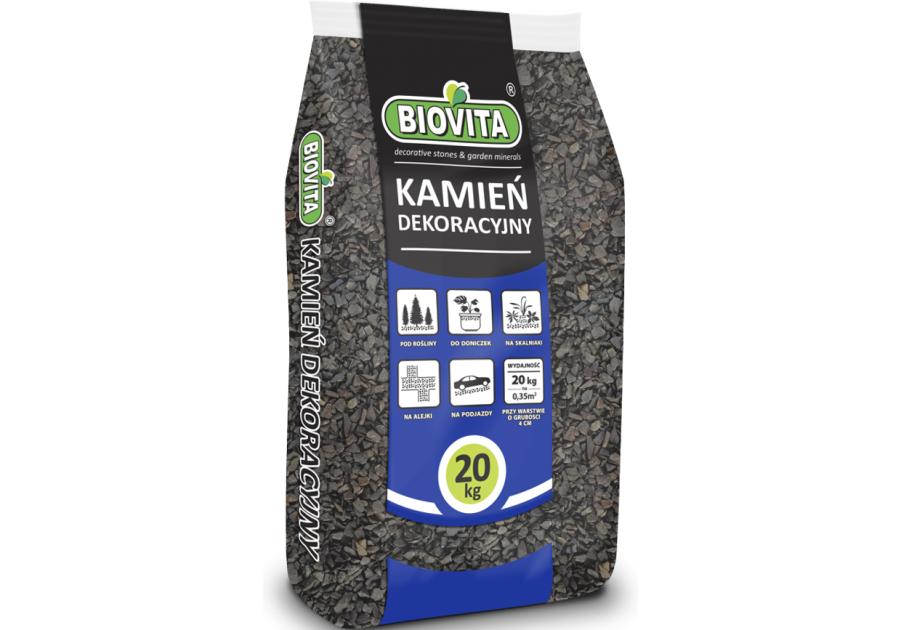 Zdjęcie: Grys czarny 5-11 mm 20kg BIOVITA