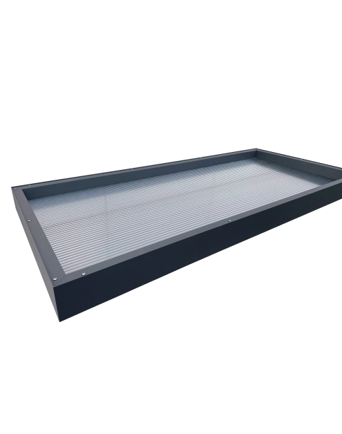 Zdjęcie: Zadaszenie BS 3D-Line antracyt 1600x900 PC 16 mm GUTTA