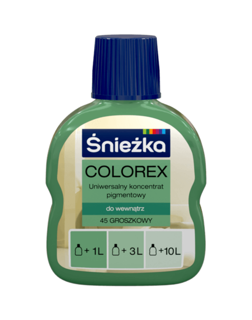 Zdjęcie: Pigment Colorex 45 groszkowy 100 ml ŚNIEŻKA