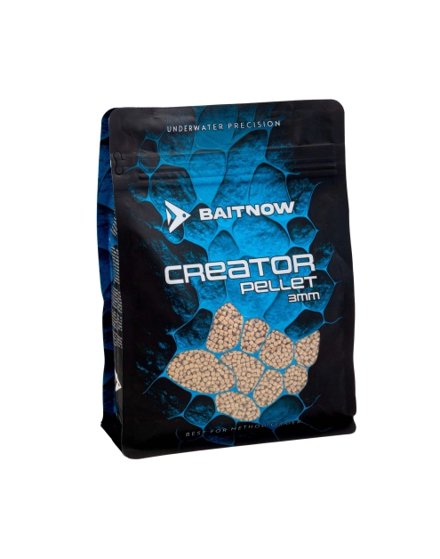 Zdjęcie: Pellet zanętowy do method feeder Creator, 3 mm, 800 g BAITNOW