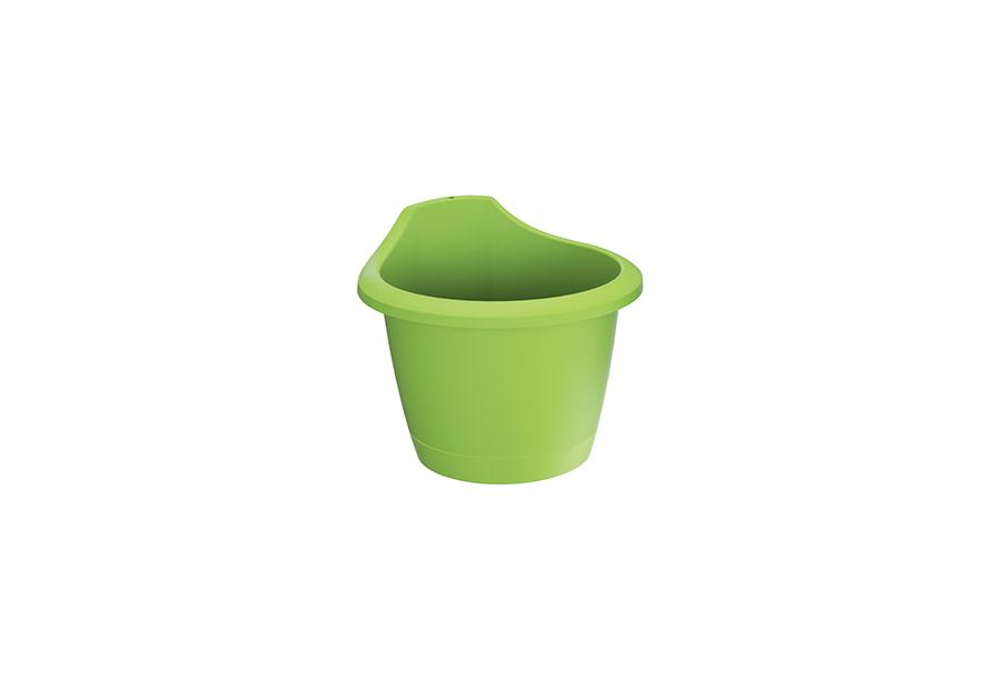 Zdjęcie: Doniczka Respana Wall limonka 24 cm PROSPERPLAST