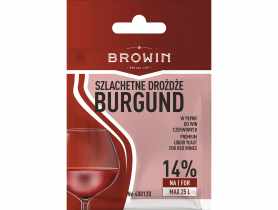 Drożdże winiarskie Burgund 20 ml BROWIN