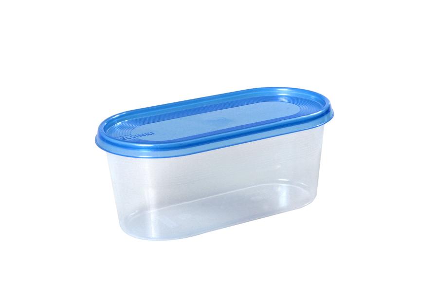 Zdjęcie: Pojemnik do przechowywania żywności Helsinki 800 ml niebieski PLAST TEAM