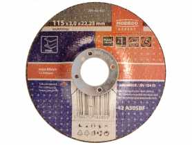 Ściernica do cięcia metalu 125x3,0x22,23 mm wypukła 25 szt. RAWLPLUG