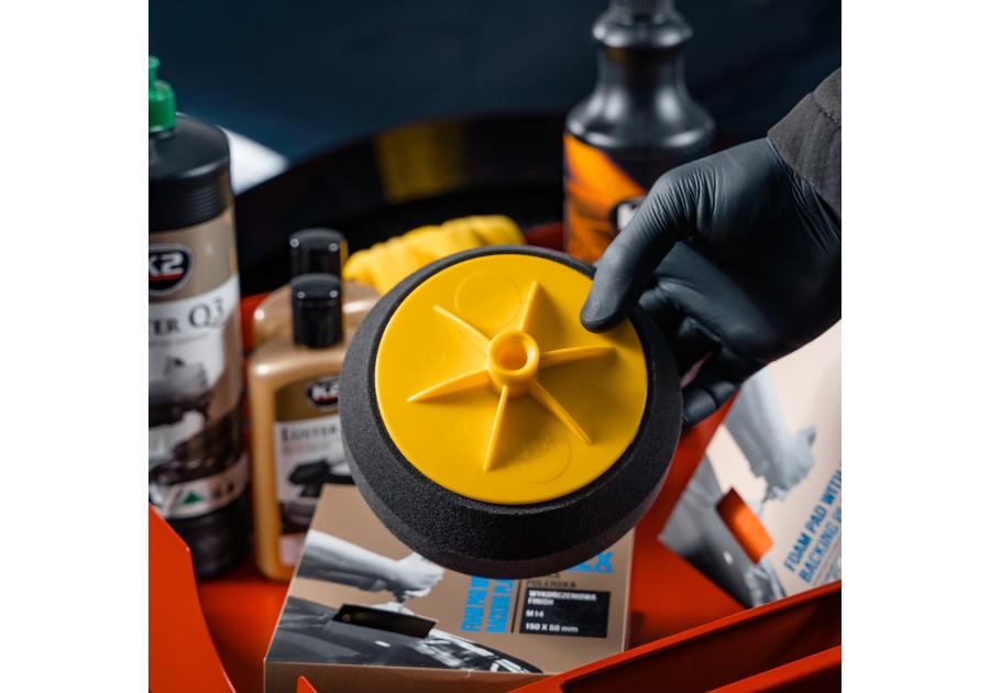 Zdjęcie: Gąbka polerska wykończeniowa 150x50 mm K2