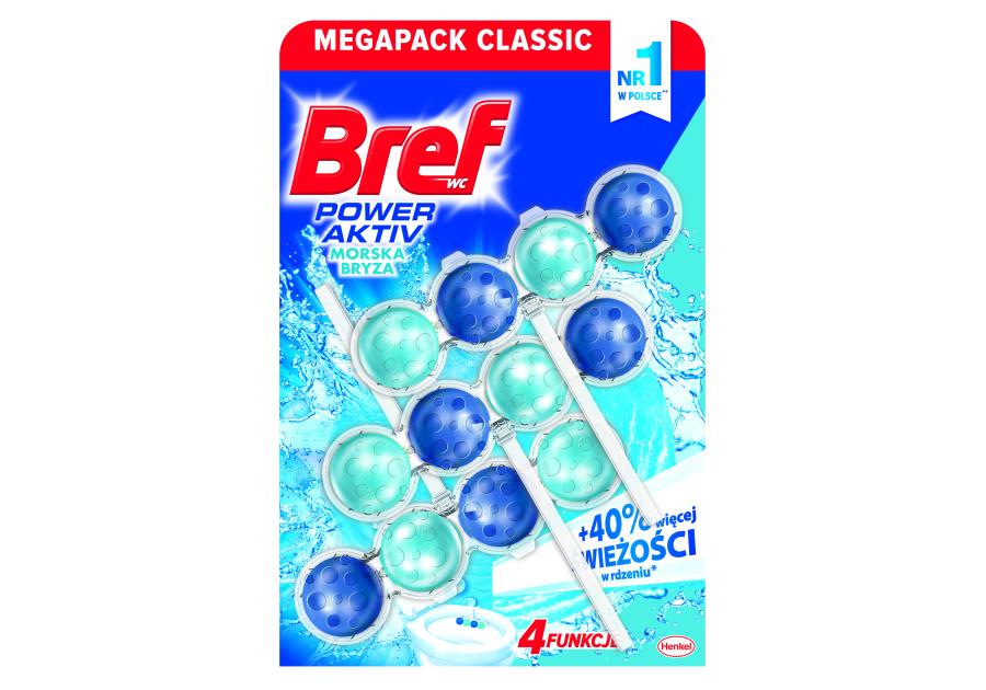 Zdjęcie: Kostka do WC Ocean 3x50 g Power Active BREF