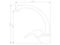 Zdjęcie: Bateria zlewozmywakowa Ava New chrom INVENA