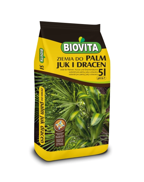 Zdjęcie: Ziemia do palm juk i dracen 5 L BIOVITA