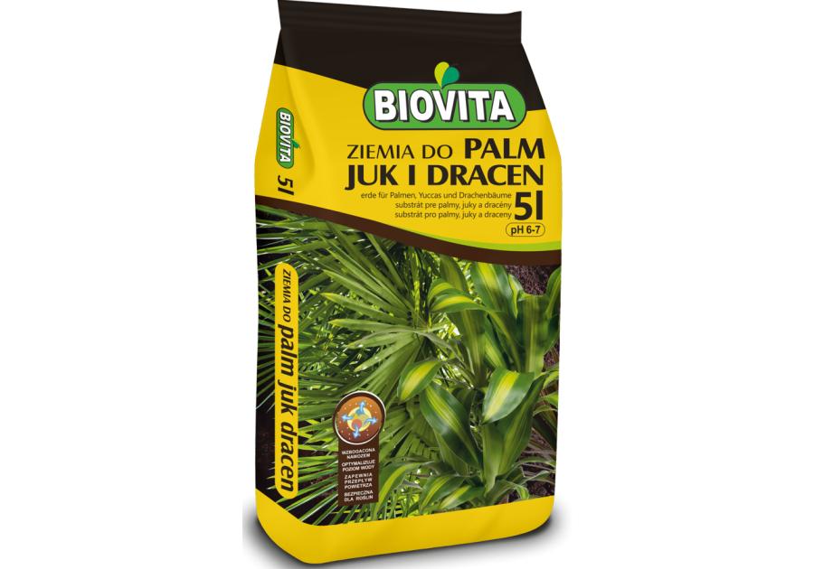 Zdjęcie: Ziemia do palm juk i dracen 5 L BIOVITA