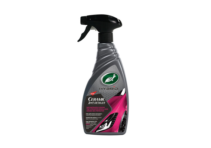 Zdjęcie: Detailer bezpieczne czyszczenie bez wody Hybrid Solutions Ceramic 3w1, 500 ml TURTLE WAX