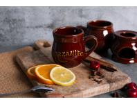 Zdjęcie: Kubek beczułka z napisem Grzaniec z uchem 250 ml ALTOM DESIGN