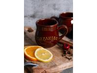 Zdjęcie: Kubek beczułka z napisem Grzaniec z uchem 250 ml ALTOM DESIGN