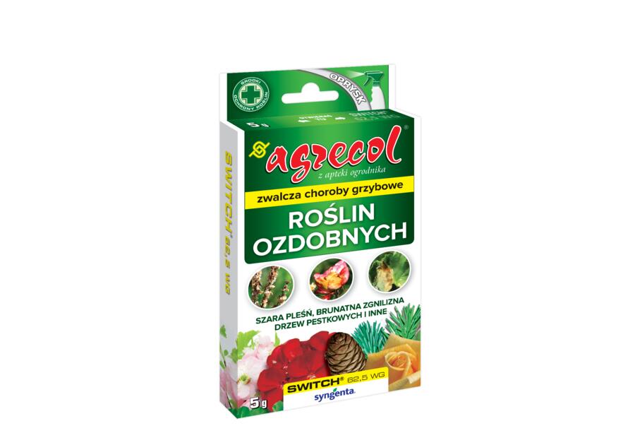 Zdjęcie: Środek grzybobójczy rośliny ozdobne Switch 62,5 WG 0,005 kg AGRECOL