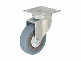 Zestaw jezdny obrotowy 75 mm, 50 kg płyta METRO