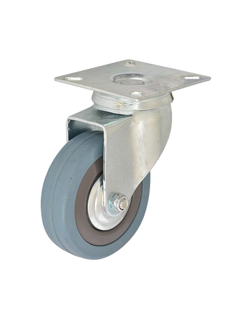 Zdjęcie: Zestaw jezdny obrotowy 75 mm, 50 kg płyta METRO