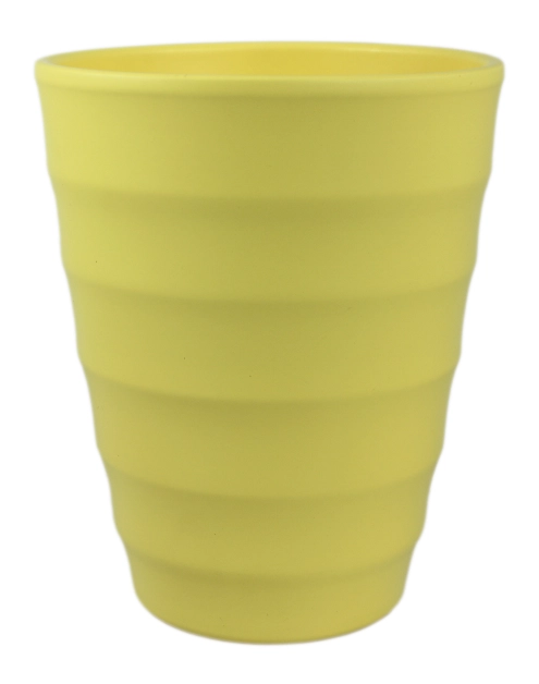 Zdjęcie: Osłonka doniczkowa 907 - 14 cm żółta mat CERMAX