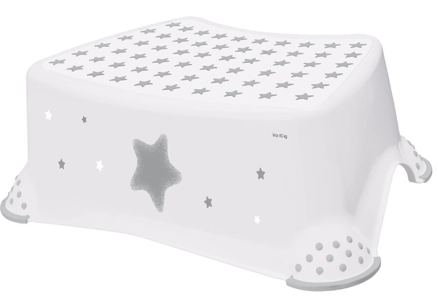 Zdjęcie: Podest dziecięcy Tomek stars z funkcją antypoślizgową kosmiczny biały KEEEPER