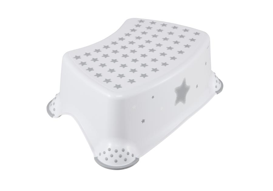 Zdjęcie: Podest dziecięcy Tomek stars z funkcją antypoślizgową kosmiczny biały KEEEPER