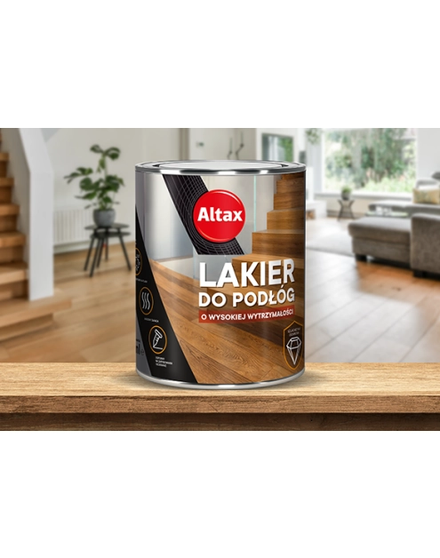 Zdjęcie: Lakier do podłóg 750 ml bezbarwny półmat ALTAX
